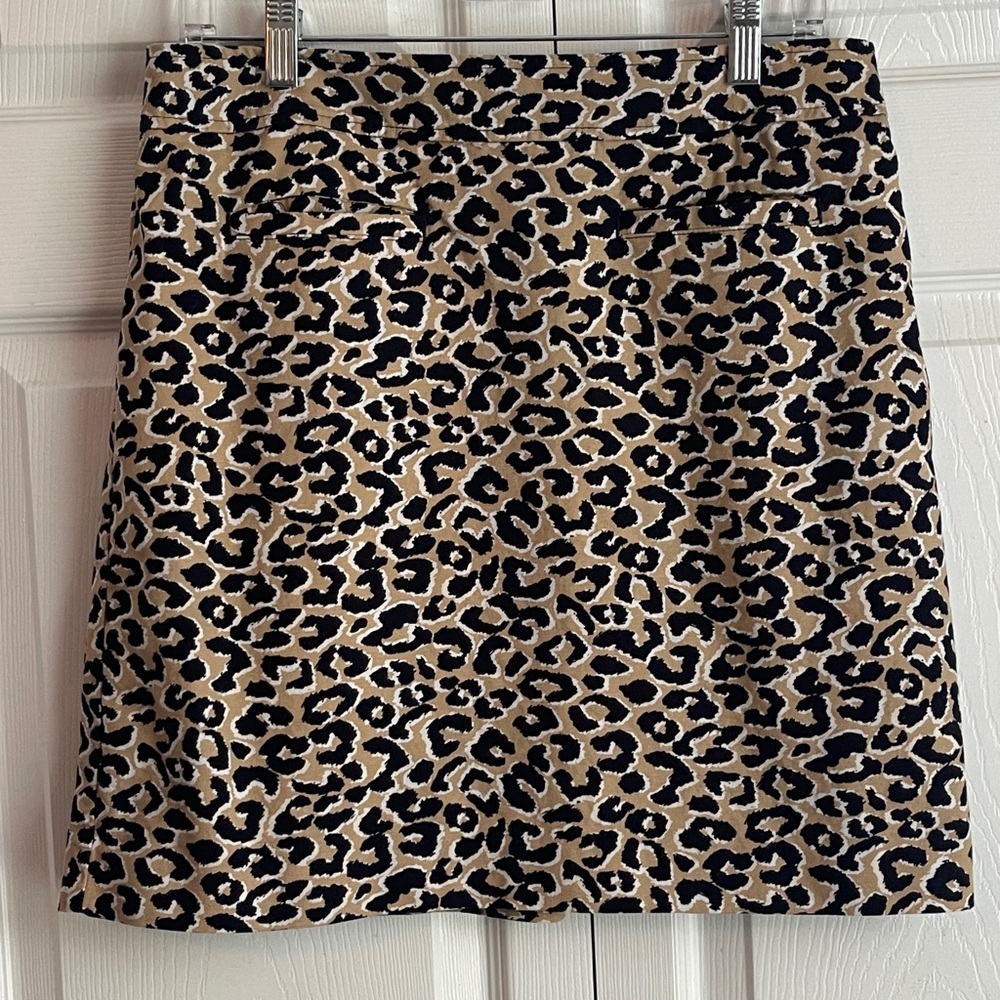 Talbots Women’s Cheetah Animal Print Pencil Skirt Size 10P